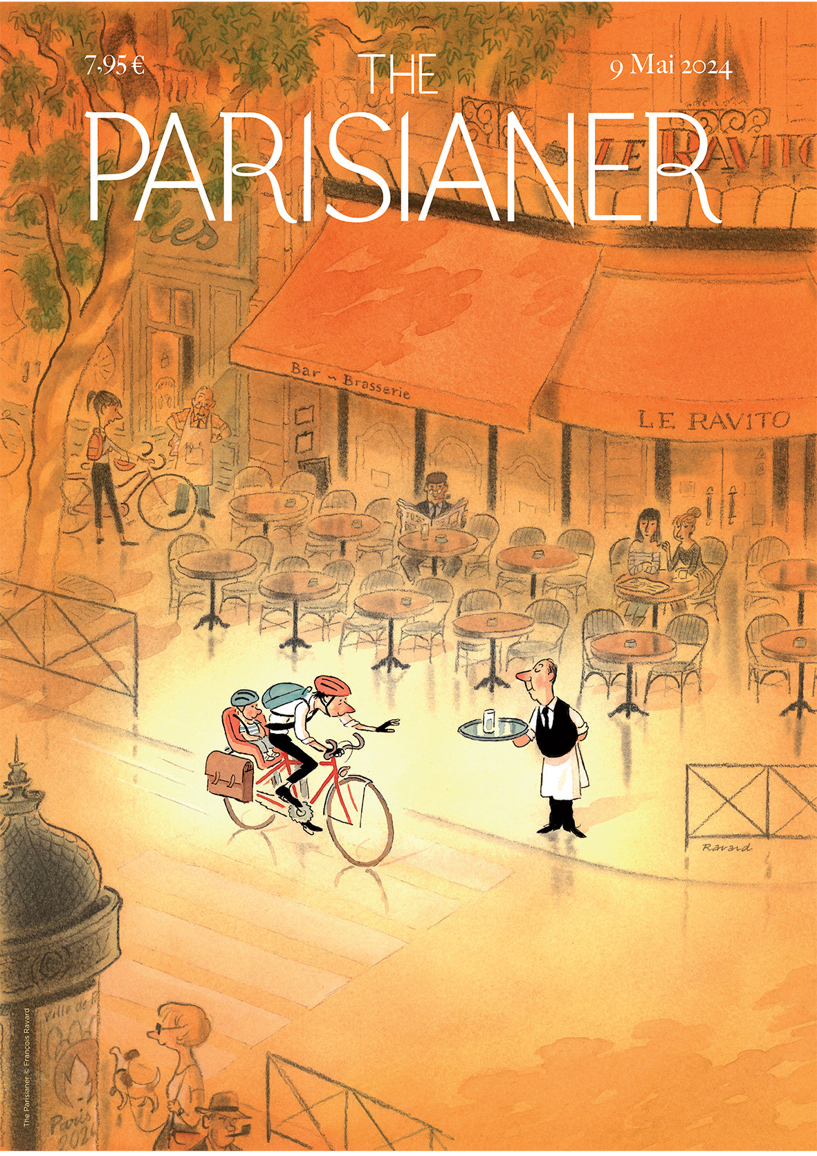 Affiche Cyclisme Sur Route - The Parisianer