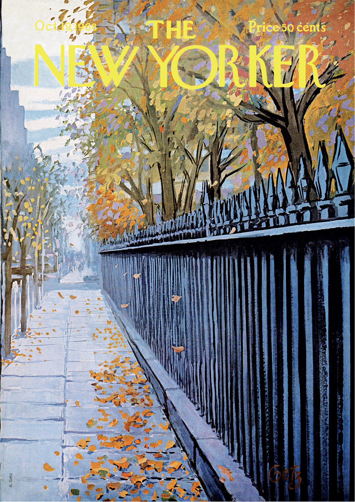 Affiche Antumn - The New Yorker