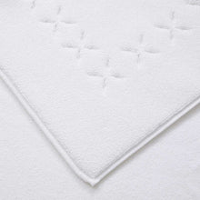 White bath mat - NATURE