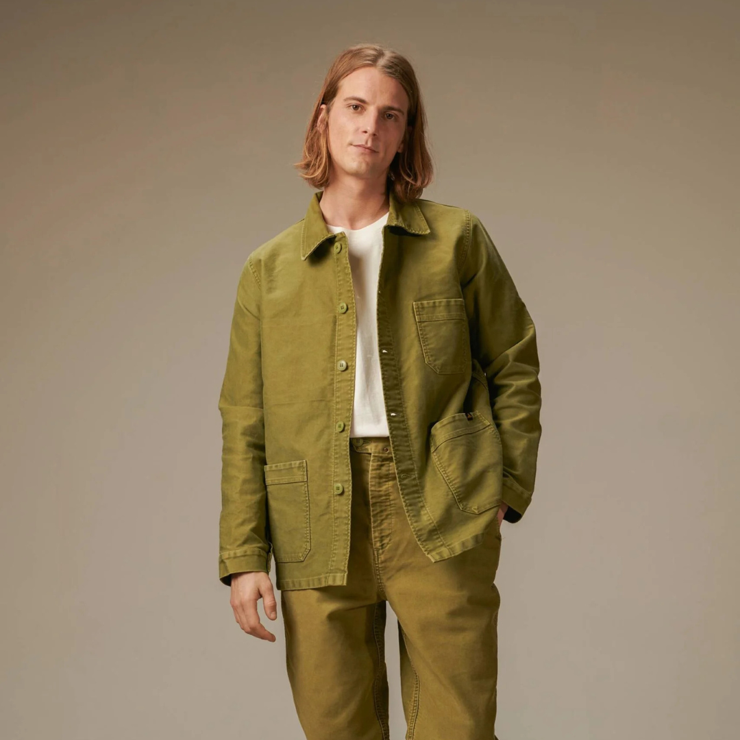 La veste de travail vintage washed - Homme