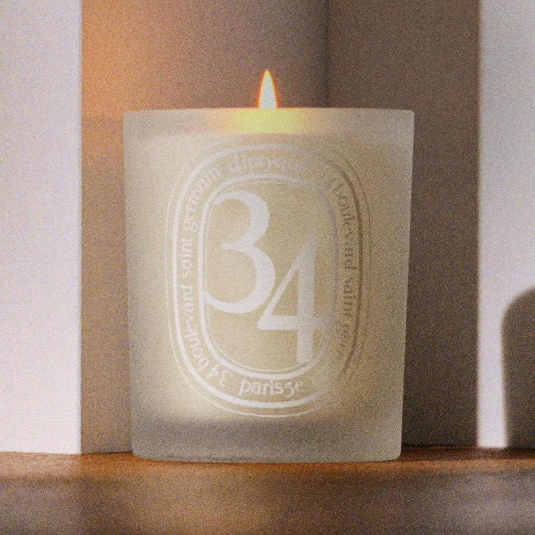 Bougie d'ambiance - 34 Boulevard Saint Germain