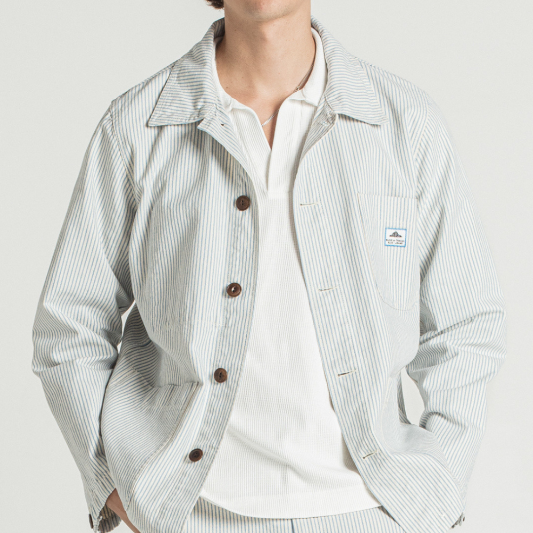 Wines - Striped work jacket