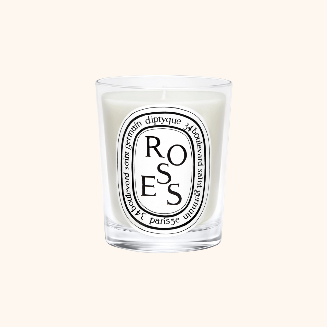 Bougie d'ambiance - Roses