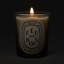 Bougie d'Ambiance - Feu de Bois