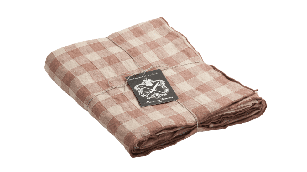 Nappe Bourdon Toile Vintage Vichy