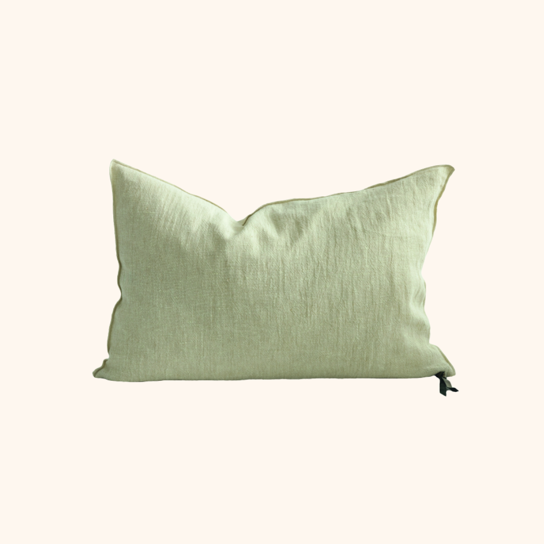 Vice Versa Washed Linen Crepe Cushion
