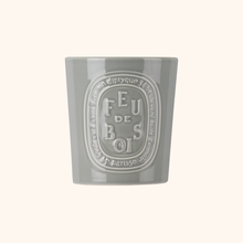 Bougie d'Ambiance - Feu de Bois