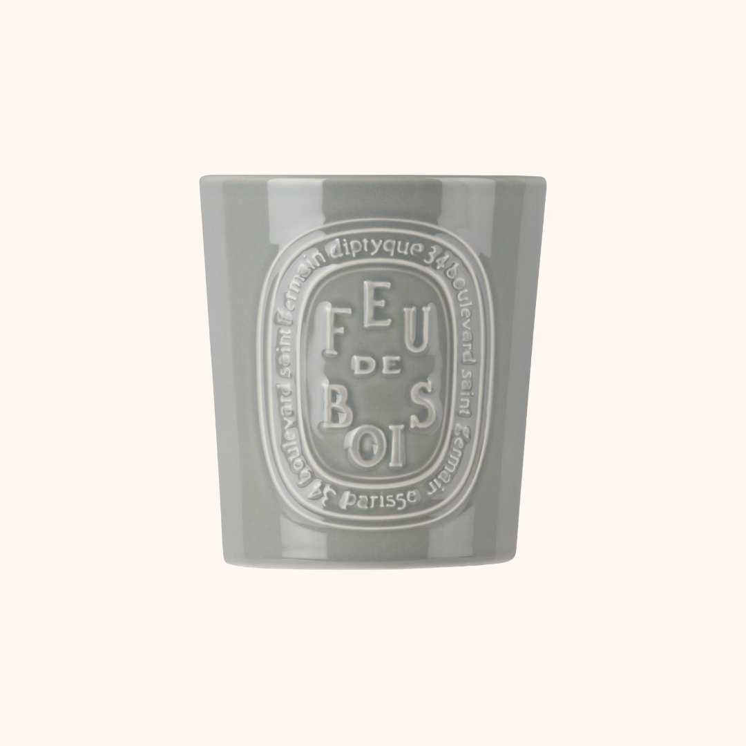 Bougie d'Ambiance - Feu de Bois