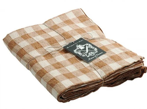 Nappe Bourdon Toile Vintage Vichy