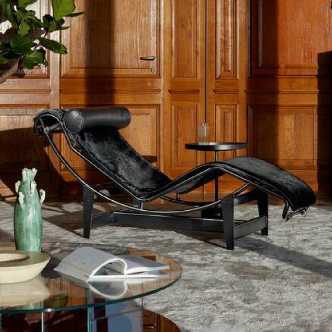 4 Continuously adjustable lounge chairs