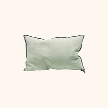 Inside Out Chenille Soft Wash Cushion Black Line