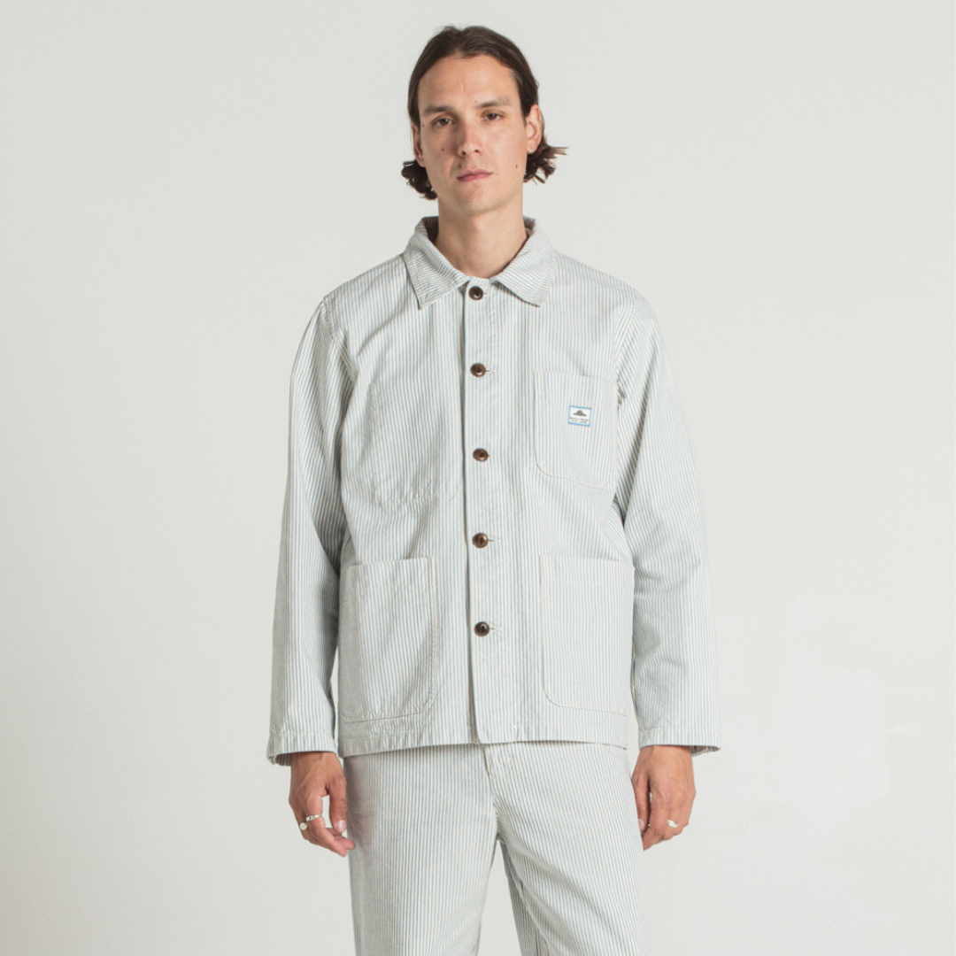 Wines - Striped work jacket