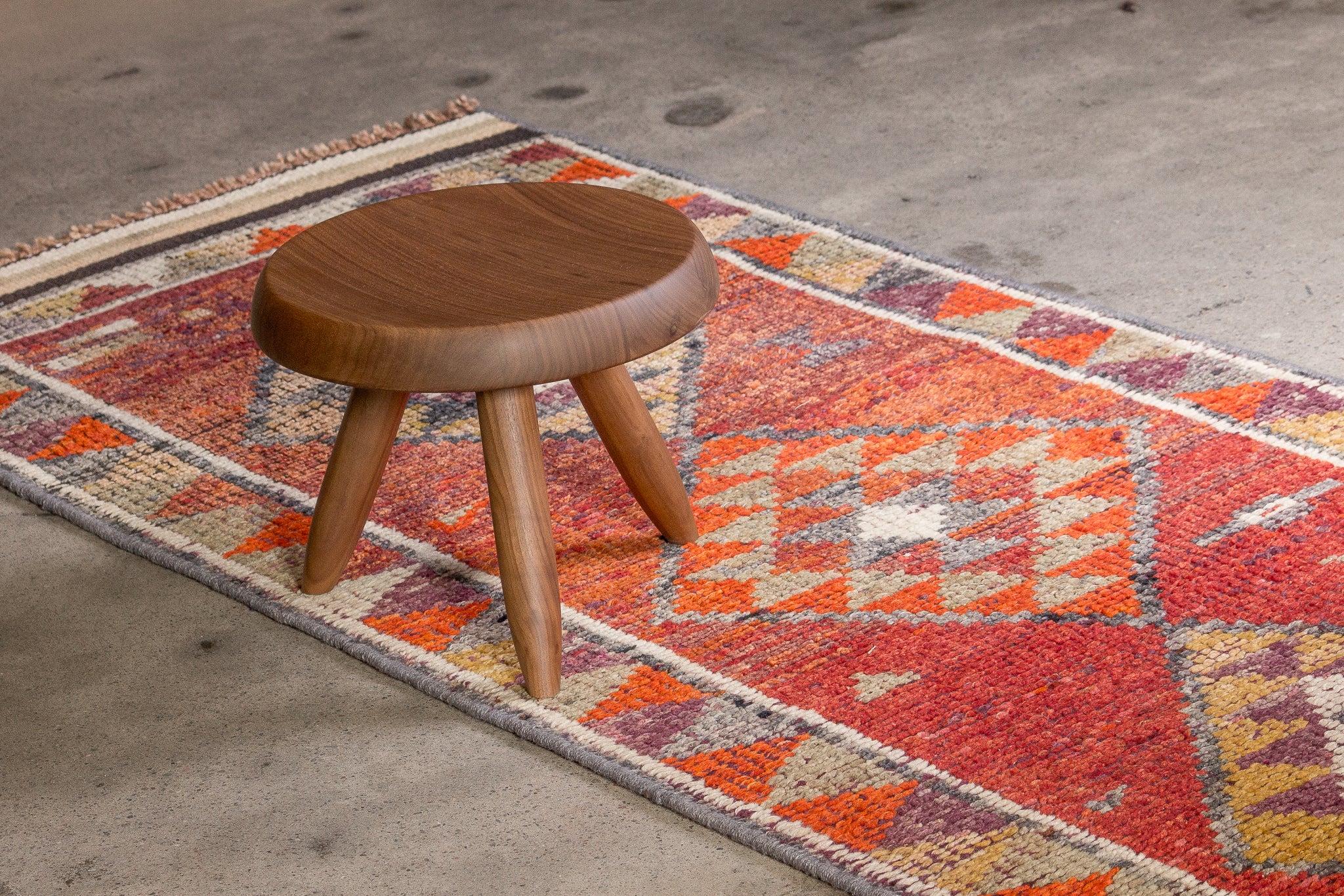 Tapis Herki 100% laine noué à la main - 81cm x 353cm