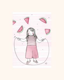 A hedgehog in the belly 