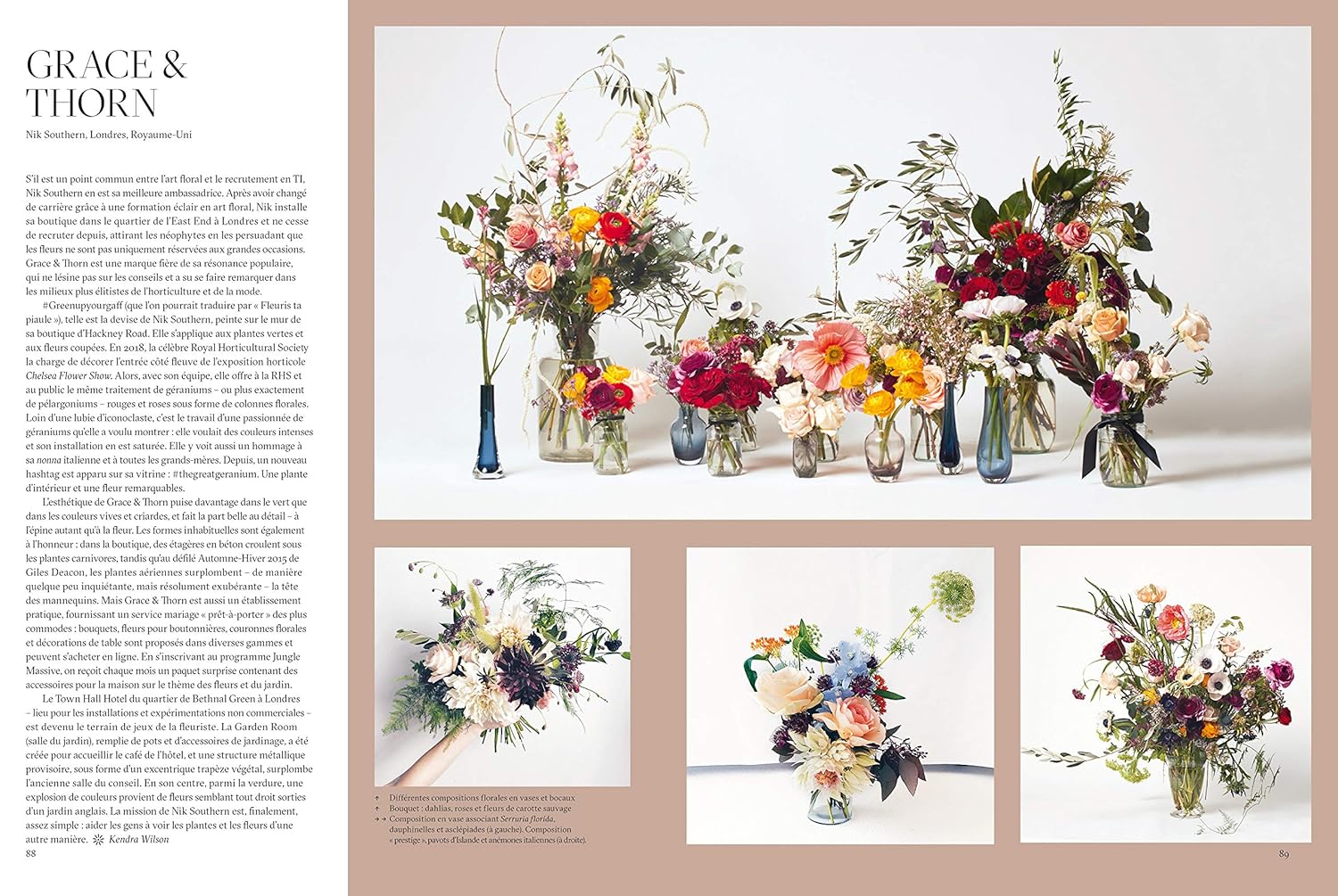 En Fleur : design floral contemporain