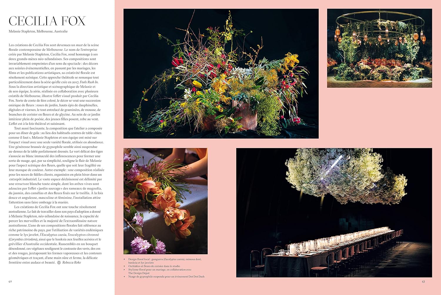 En Fleur : design floral contemporain