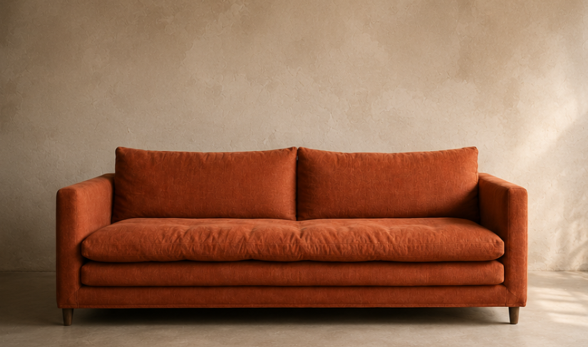 Canapé Adar - Merlin Rooibos - 218 x 95 x 68 cm