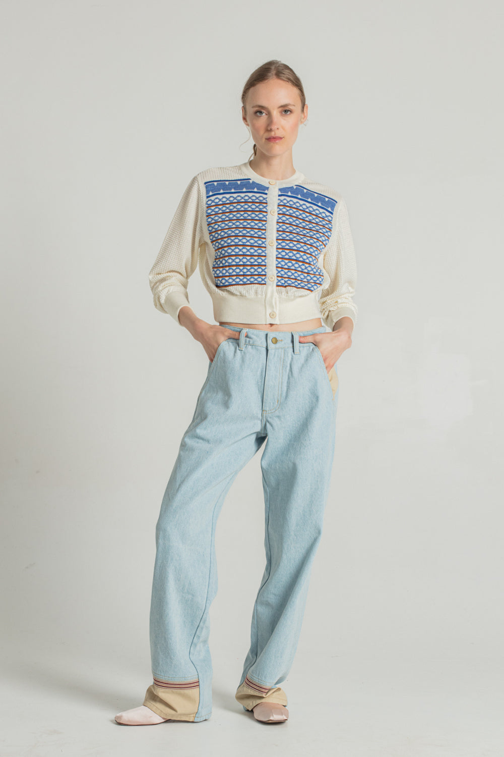 Glorina - Jacquard cardigan