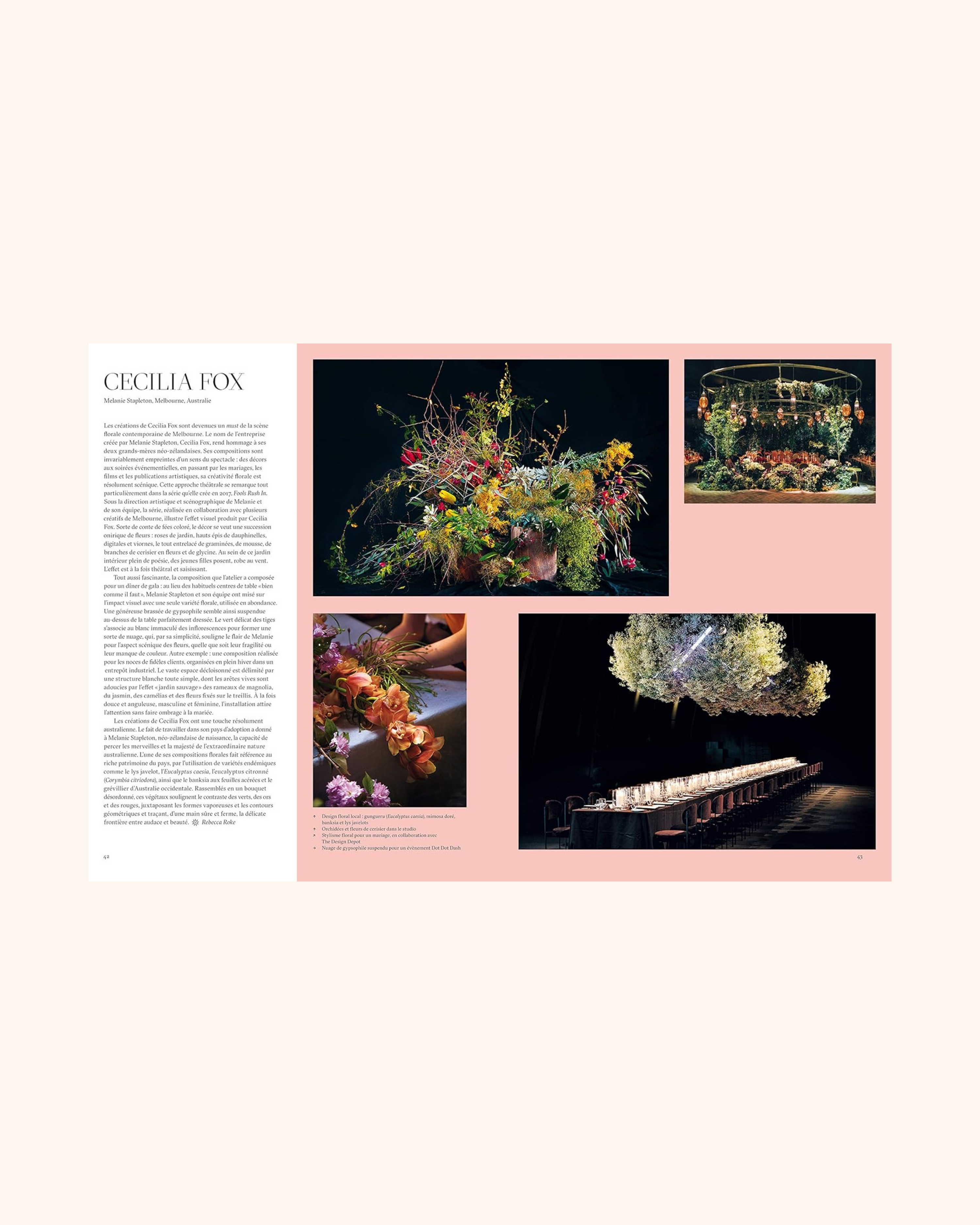 En Fleur : design floral contemporain