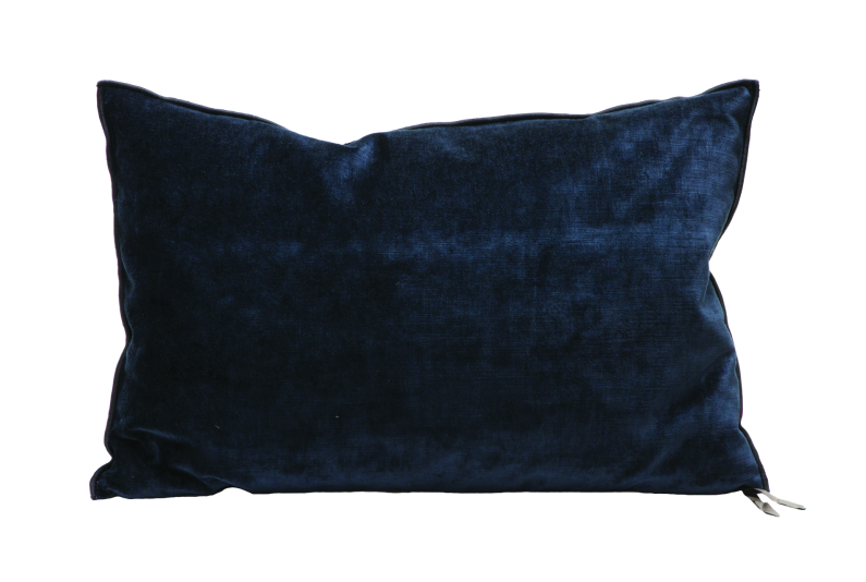 Coussin Vice Versa Velours Royal