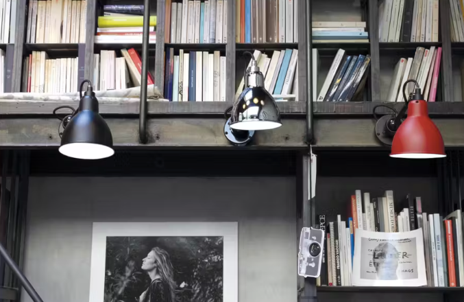 Lampe Gras N°304 wall lamp with switch