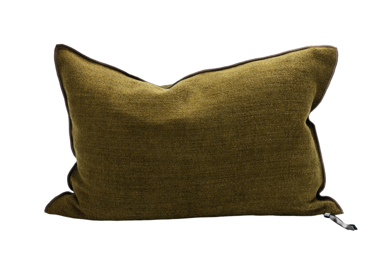 Coussin Vice Versa Chenille Vintage