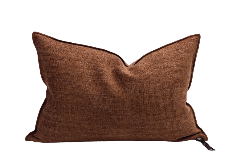 Coussin Vice Versa Chenille Vintage