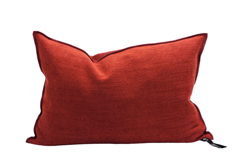 Coussin Vice Versa Chenille Vintage