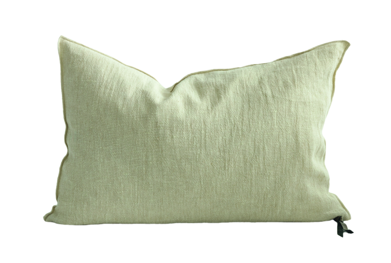 Coussin Vice Versa Crépon de Lin Lavé