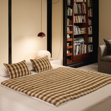Coussin Lin Lavé Vichy Cottage*