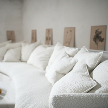 Inside Out Wooly Canvas Cushion