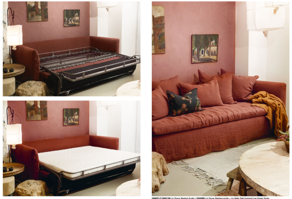 Canapé BOHO - Personnalisable