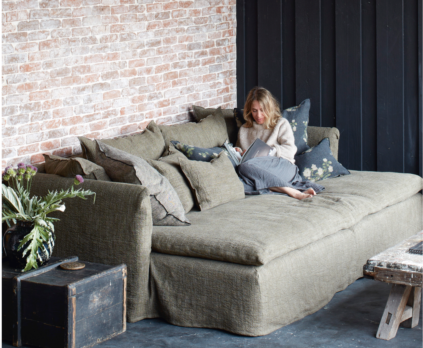 Boho Combo Playground 270 Toile de Naples Upcyclée - En boutique