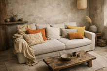 Kamma - Canapé Ralph M - 230 x 103 x H67 cm - Tissu A