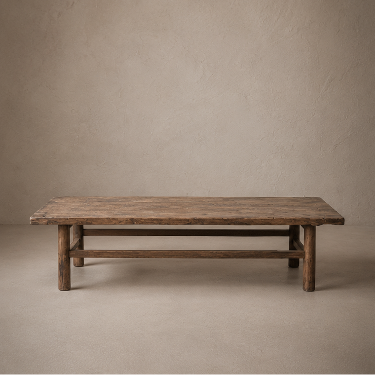 Banc en orme ancien -  Pièce unique