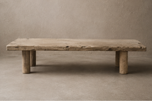 Table basse en peuplier - Pièce unique