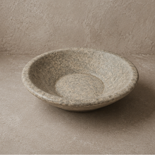 Assiette creuse en pierre indienne - Pièce unique