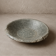Assiette creuse en pierre indienne - Pièce unique