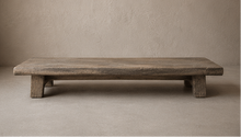 Table basse en orme ancien - Pièce unique