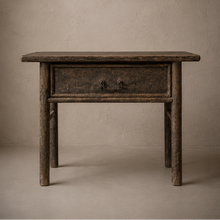 Console en orme ancien - Pièce unique