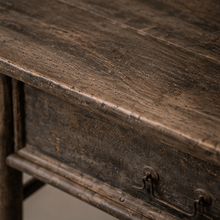 Console en orme ancien - Pièce unique