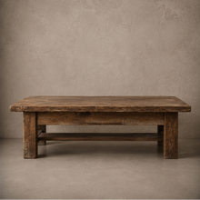 Banc en orme ancien - Pièce unique