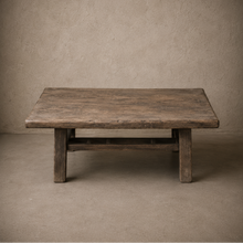 Table basse bleached Pulai - Pièce unique