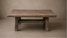 Table basse bleached Pulai - Pièce unique