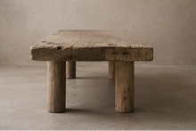 Table basse en peuplier - Pièce unique