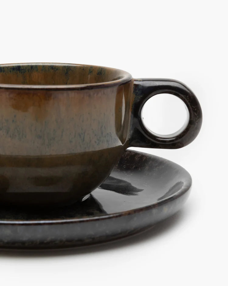 Espresso cup with saucer - Surface - B5116224