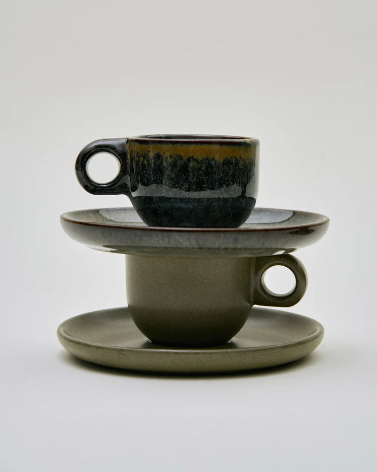 Tasse à cappuccino avec soucoupe - Surface - B5116223