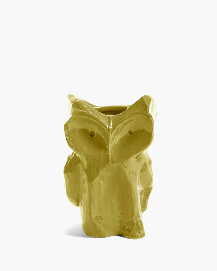 Vase Hibou - S - Jaune - After Midnight