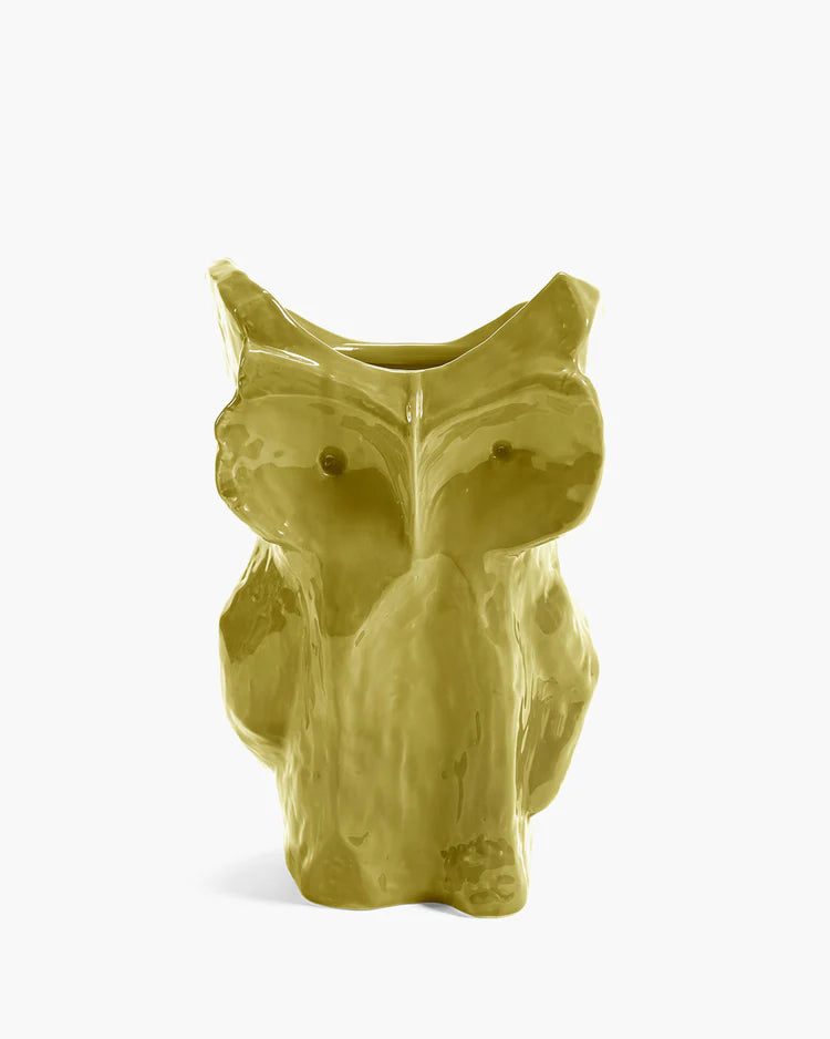 Vase hibou - L - Jaune - After Midnight