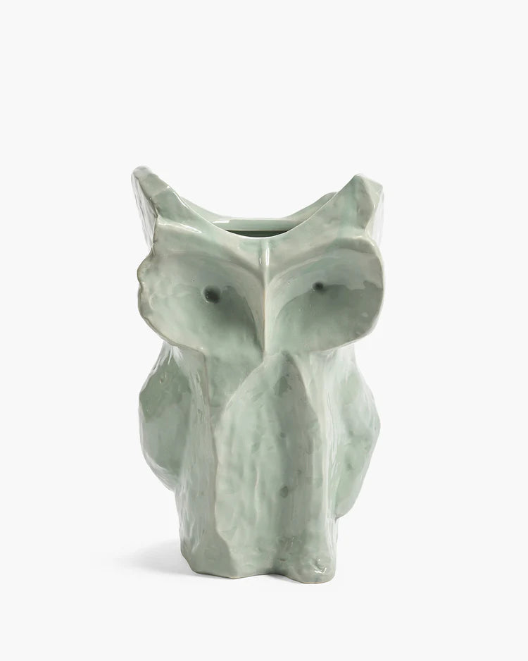 Vase Hibou - L - Bleu clair - After Midnght